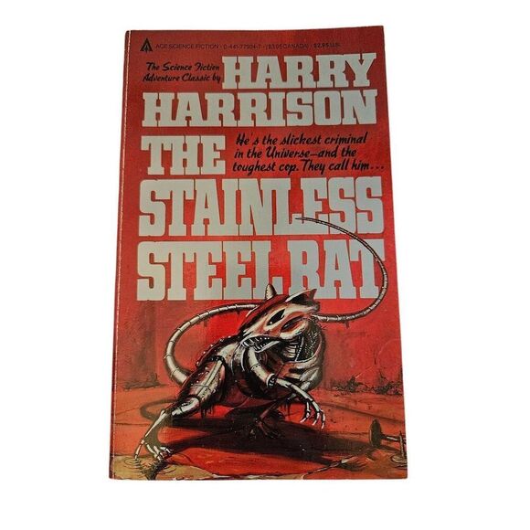 The stainless steel rat by Harry Harrison - ace science fiction - isbn 044177924 - Picture 1 of 6